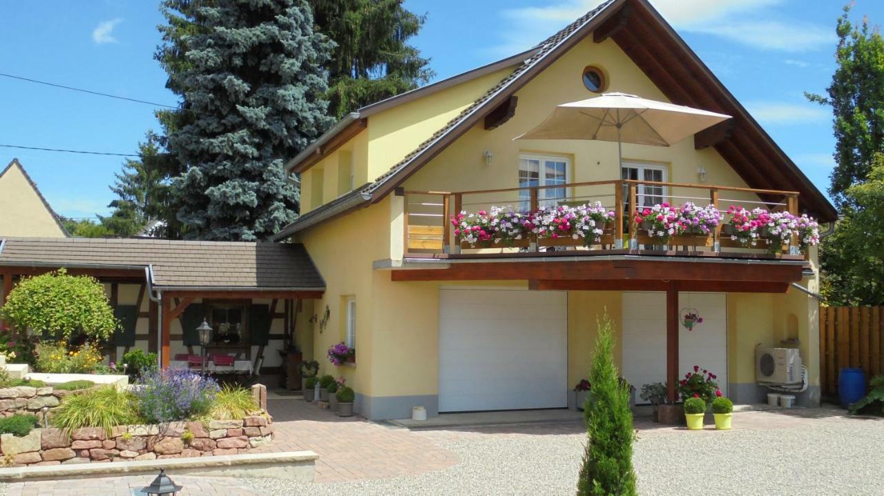 Villa L'Alcôve des p'tits coeurs à Benfeld Extérieur photo